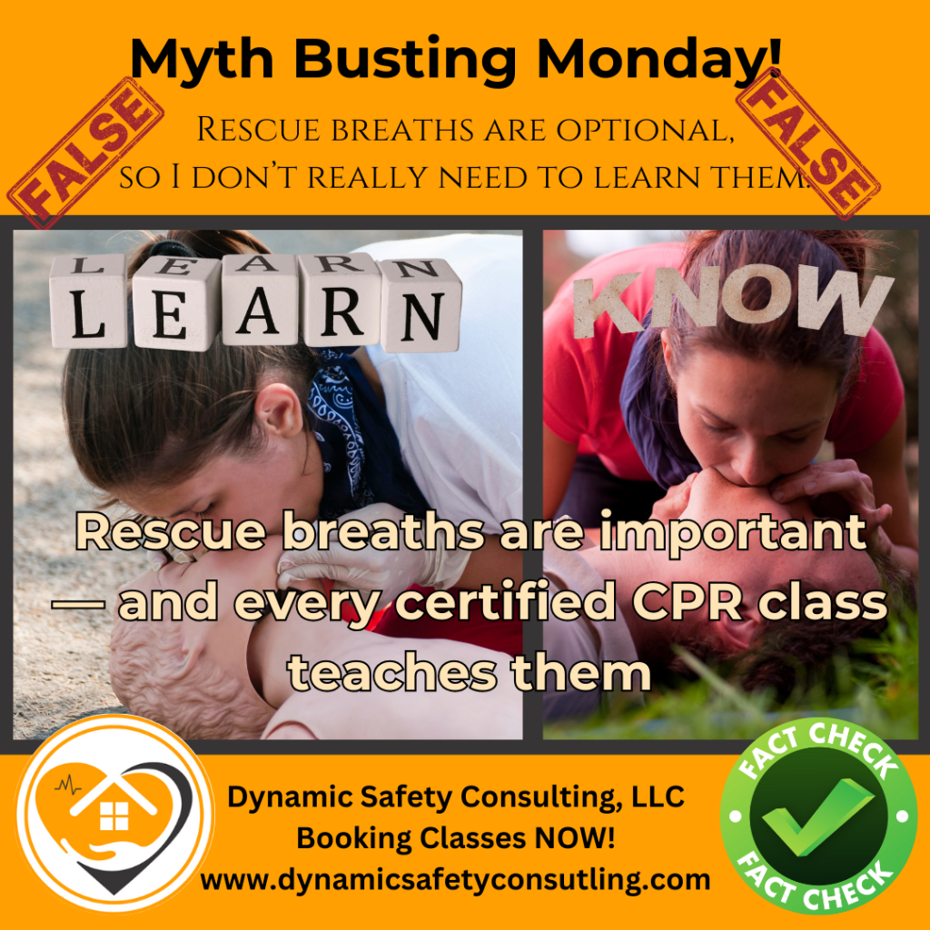 Myth Busting Monday: Are Rescue Breaths Really&nbsp;Optional?